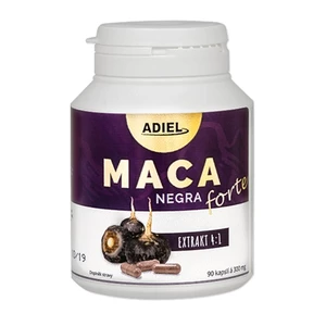 Adiel Maca negra forte kapsuly na podporu zdravej hormonálnej činnosti 90 cps