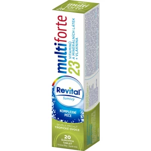 Revital Multiforte tropic fruit šumivé tablety k zajištění elektrolytické rovnováhy 20 ks