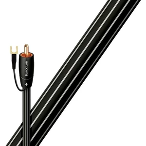 AudioQuest Black Lab 2 m Negro Cable de subwoofer Hi-Fi