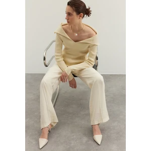 Trendyol Stone Collar Detailed Knitwear Sweater