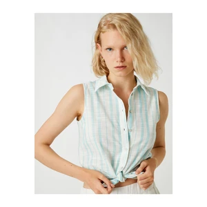 Koton Shirt - Green - Regular fit