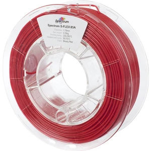 Spectrum 3D filament, S-Flex 85A, 1,75mm, 250g, 80566, bloody red