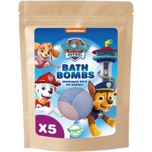 Nickelodeon Paw Patrol Bath Bomb koupelová bomba mix pro děti Universal 5x50 g