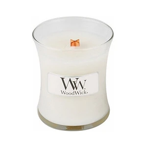 WoodWick Vonná svíčka váza Linen 85 g