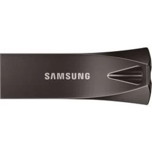 USB flash disk Samsung BAR Plus MUF-256BE4/APC, 256 GB, USB 3.2 Gen 2 (USB 3.1), titánová sivá