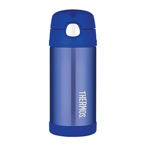 Thermos FUNtainer Detská termoska so slamkou - modrá 355 ml