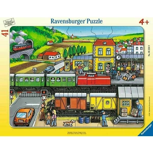 Ravensburger Puzzle Vlaková stanice 41 dílů