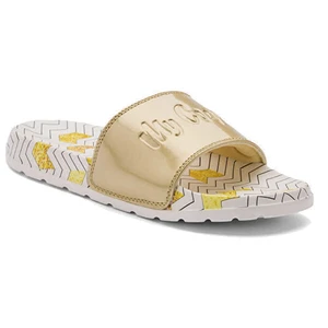 Coqui Dámské pantofle Cleo White/gold Zigzag 7062-260-3298 37