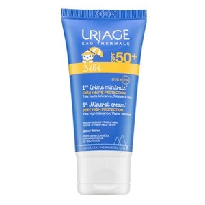 Uriage Bébé 1st Mineral Cream SPF 50+ minerálny krém na opaľovanie SPF 50+ 50 ml