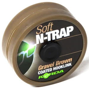 Korda návazcová šňůrka n-trap soft gravel 20 m - nosnost 30 lb / 13,6 kg