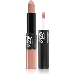 CTZN Nudiversal Lip Duo dlhotrvajúci rúž a lesk na pery odtieň Bali 3,5 g