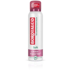 Borotalco Soft Talc & Pink Flower dezodorant v spreji bez alkoholu 150 ml