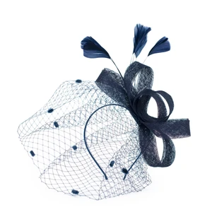 Art Of Polo Woman's Fascinator cz22171 Navy Blue