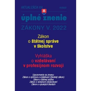 Aktualizácia V/4 2022 – štátna služba, informačné technológie verejnej správy