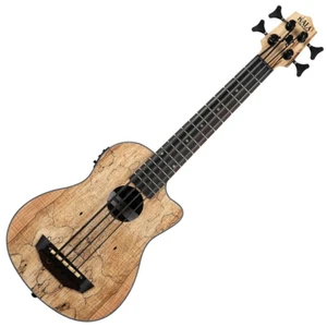 Kala U-Bass Spalted Maple Ukulélé basse Natural