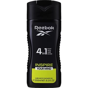 Reebok Inspire Your Mind energizující sprchový gel 4 v 1 pro muže 250 ml