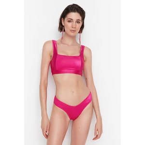 Trendyol Bikini Bottom - Pink - Textured