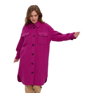 Vero Moda Dámsky kabát VMROSIE Regular Fit 10253866 Wild Aster SOLID XL
