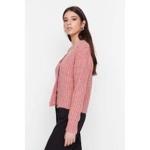 Trendyol Cardigan - Pink - Regular fit