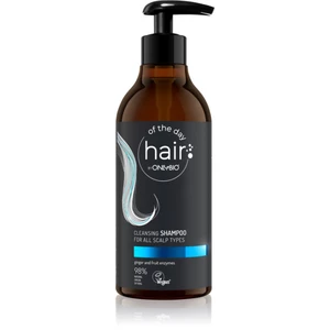 OnlyBio Hair Of The Day hloubkově čisticí šampon pro všechny typy pokožky 400 ml