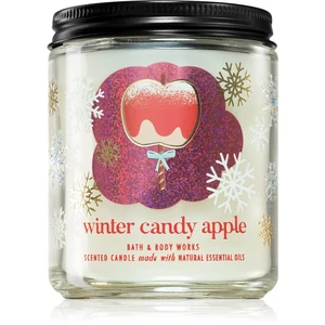 Bath & Body Works Winter Candy Apple vonná svíčka 198 g