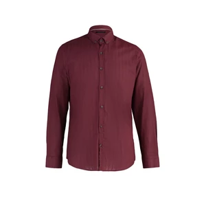 Trendyol Shirt - Burgundy - Slim fit