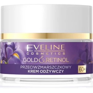 Eveline Cosmetics Gold & Retinol intenzivně vyživující krém proti vráskám 60+ 50 ml