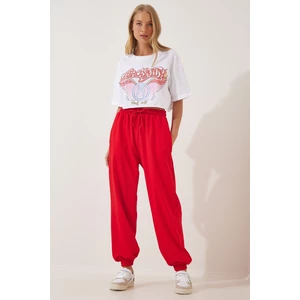 Happiness İstanbul Sweatpants - Red - Joggers