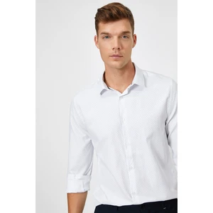 Koton Shirt - Blau - Regular fit