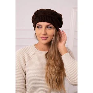 Ladies beanie Sofia K369 brown