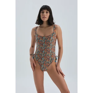 Dagi Swimsuit - Multicolor - Ethnic pattern