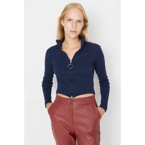 Trendyol Blouse - Blau - Slim fit