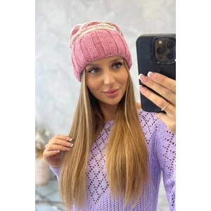 Feba K330 women's cap dark pink