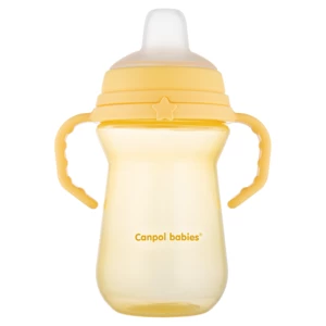 canpol babies FirstCup 250 ml hrnček Yellow 6m+ 250 ml
