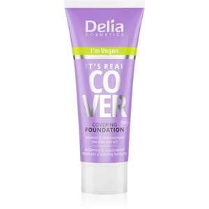 Delia Cosmetics It's Real Cover krycí make-up odtieň 202 beige 30 ml