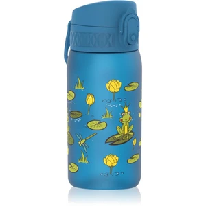 Ion8 One Touch Kids fľaška na vodu pre deti Frog Pond 350 ml