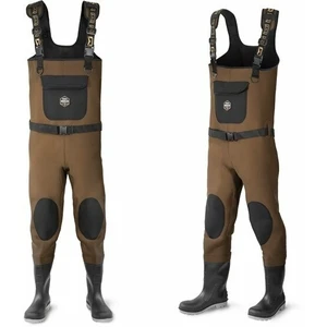 Delphin Neoprene Waders ORAVA Brown/Black 43