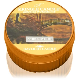 Kringle Candle Amber Wood čajová sviečka 42 g