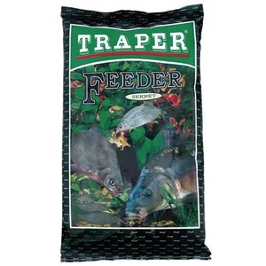 Traper krmítková směs secret 1 kg - feeder černý