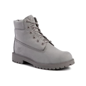 Turistická obuv TIMBERLAND - Premium 6 In Waterproof Boot TB0A172F0651 Medium Grey Nubuck