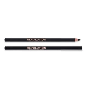Makeup Revolution Kohl Eyeliner kajalová ceruzka na oči odtieň Black 1.3 g