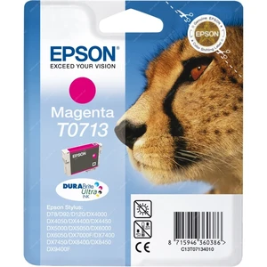 Cartridge Epson T0713, 270 stran ružová (C13T07134012...