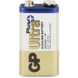 9 V batéria GP Batteries GP1604AUP / 6LR61, alkalicko-mangánová, 9 V, 1 ks