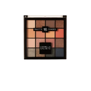 Gabriella Salvete Eyeshadow 16 Shades Palette paletka očních stínů odstín 01 Gold 20,8 g