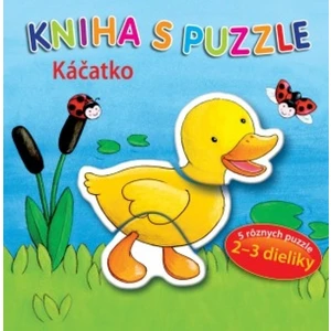 Kniha s puzzle Káčatko