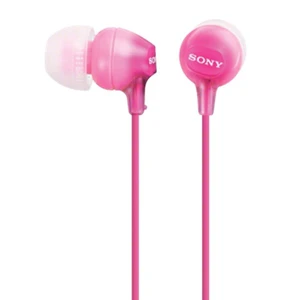 Slúchadlá do uší Sony MDR-EX15LP, ružové