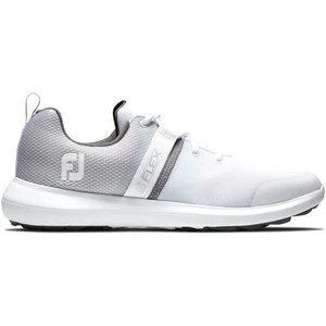 Footjoy Flex Mens Golf Shoes 2021 White/Grey US 11,5