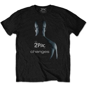2Pac Koszulka Changes Czarny-Graficzny L