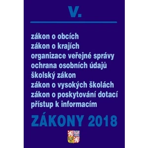 Zákony 2018 V.
