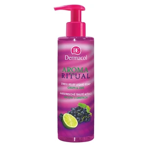 Dermacol Aroma Ritual Grape & Lime antistresové tekuté mydlo 250 ml